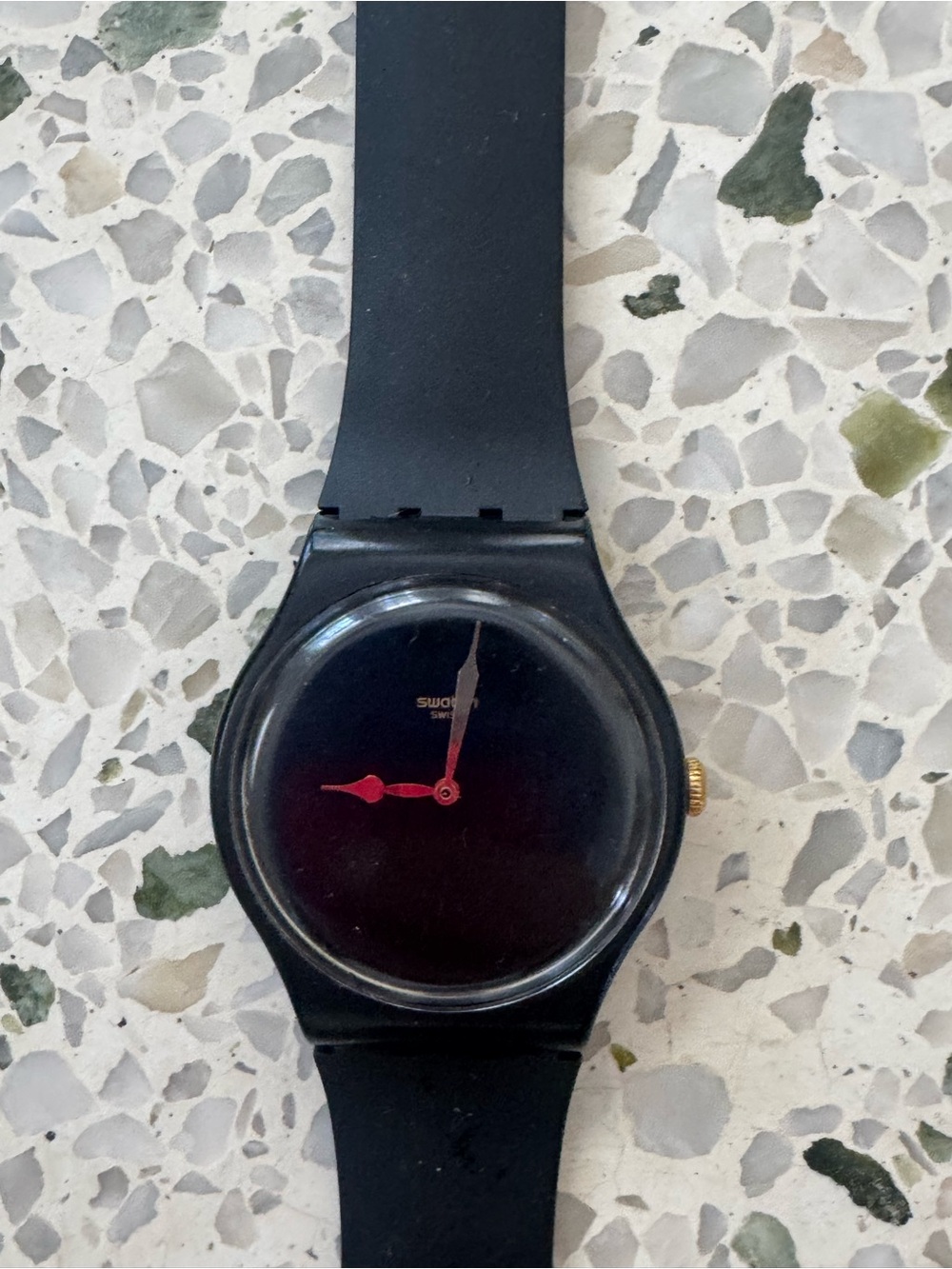 Jeremy Scott x Swatch Portrait Frame Black Watch